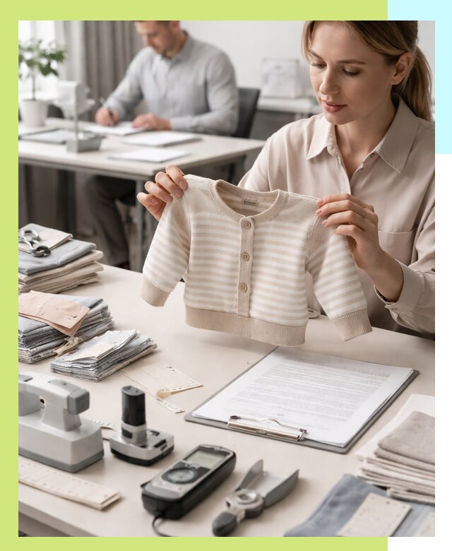 Сертификация детской одежды и текстильных изделий в Зеленодольске