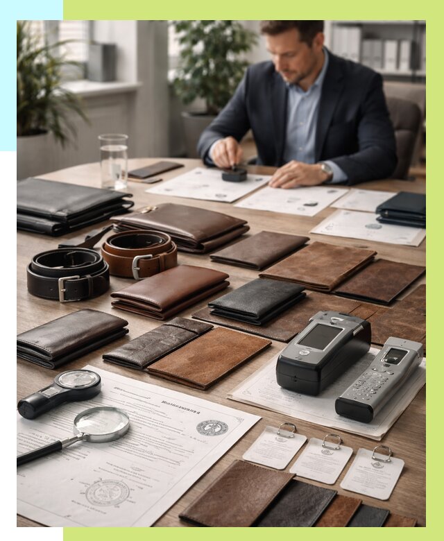 Сертификация кожаных изделий в Зеленодольске от 12420 р. | Алешин-Злн