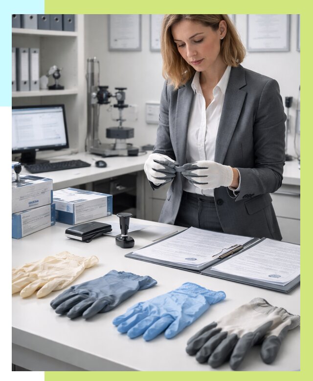 Сертификация перчаток в Зеленодольске от 8798 р. | Алешин-Злн