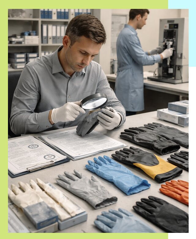 Сертификация перчаток и средств защиты продукции в Зеленодольске