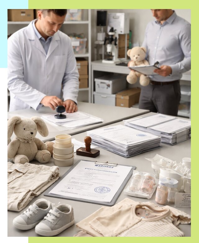 Сертификация детских товаров в Зеленодольске от 15525 р. | Алешин-Злн