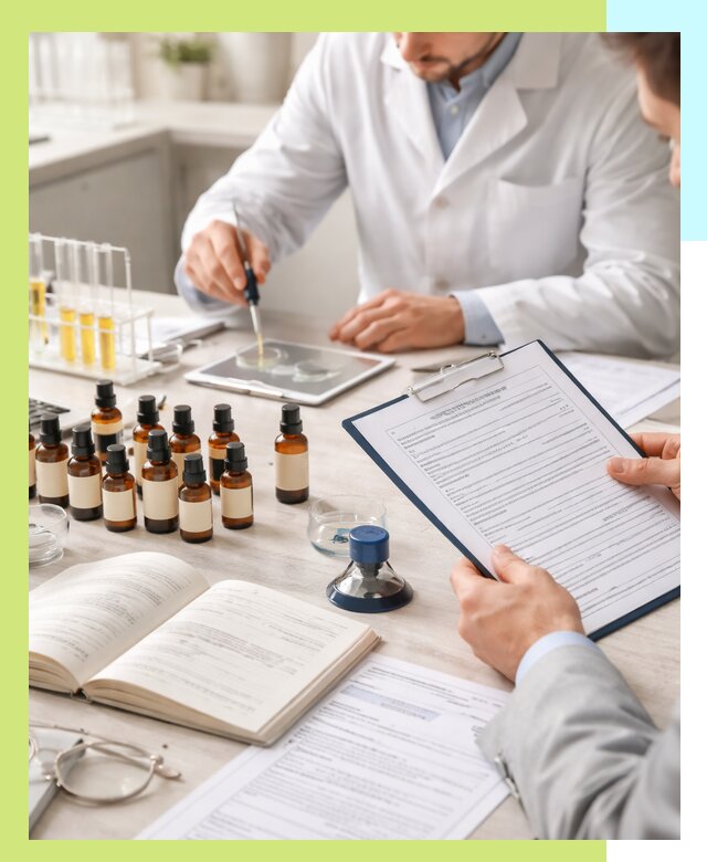 Сертификация эфирных масел и документация качества в Зеленодольске