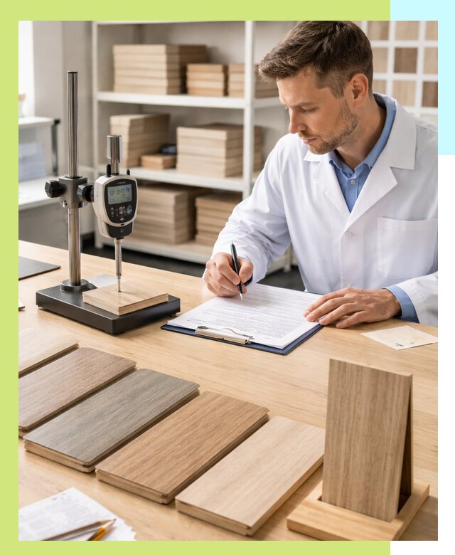 Сертификация ламината с испытаниями и оформлением документов в Зеленодольске