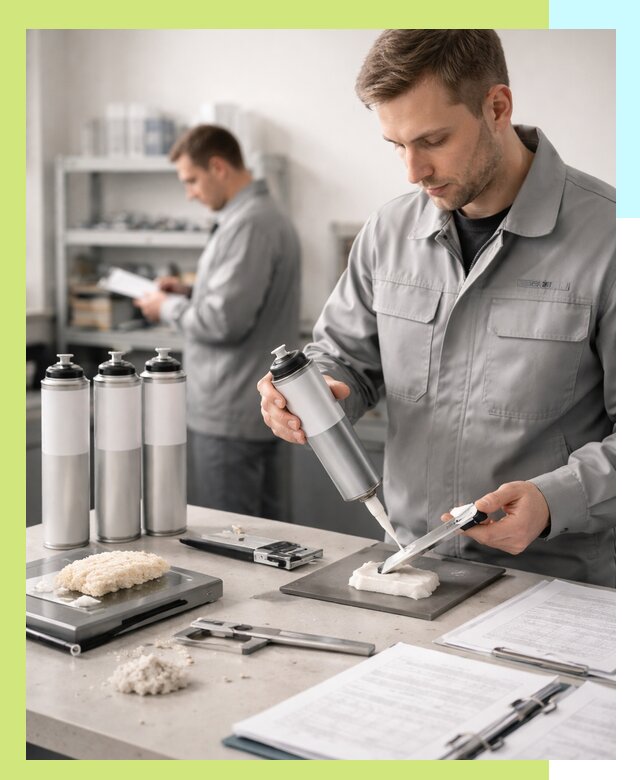 Сертификация монтажной пены и соответствие стандартам в Зеленодольске