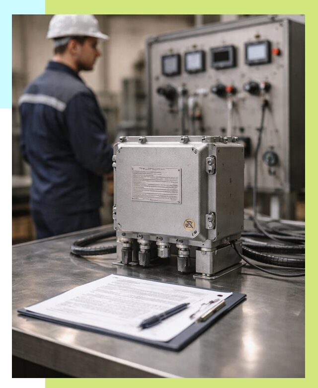 Сертификация взрывозащищенного оборудования в Зеленодольске от 36225 р. | Алешин-Злн