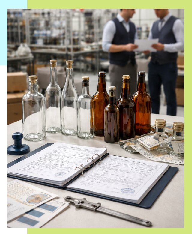 Сертификация стеклянных бутылок в Зеленодольске от 25875 р. | Алешин-Злн