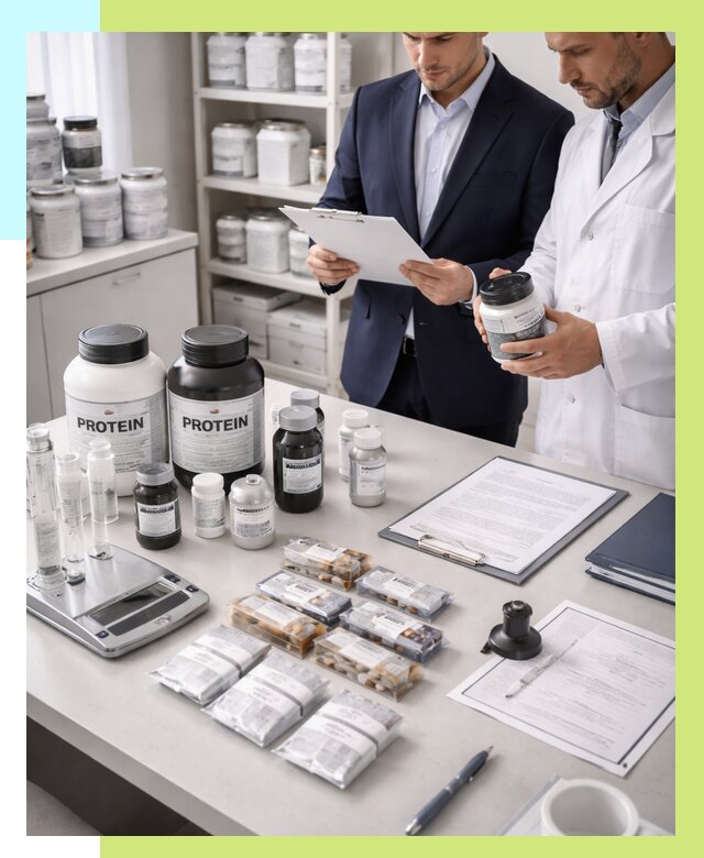 Сертификация спортивного питания в Зеленодольске от 15525 р., Алешин-Злн