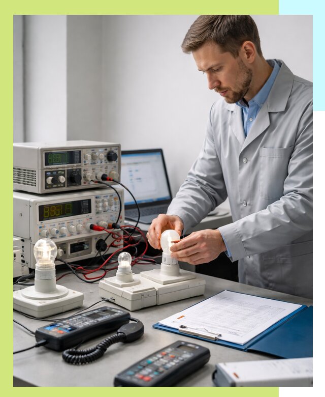 Сертификация ламп и светильников в Зеленодольске по нормативам