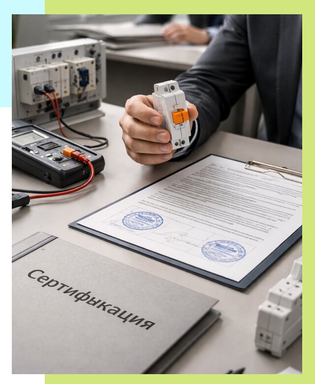 Сертификация выключателей под ключ в Зеленодольске от 15525 р. | Алешин-Злн