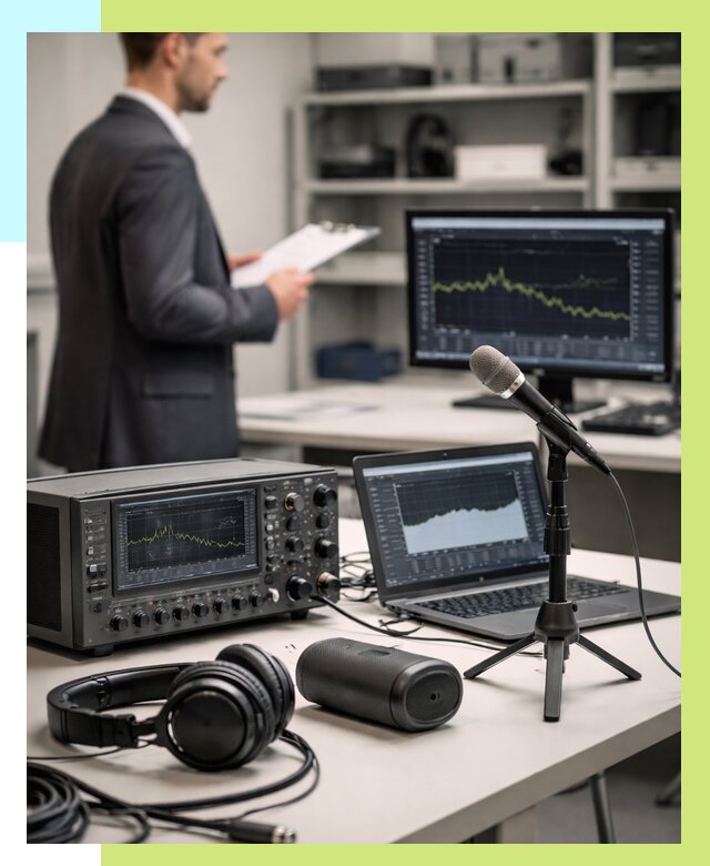 Сертификация аудиотехники в Зеленодольске от 15525 р., Алешин-Злн