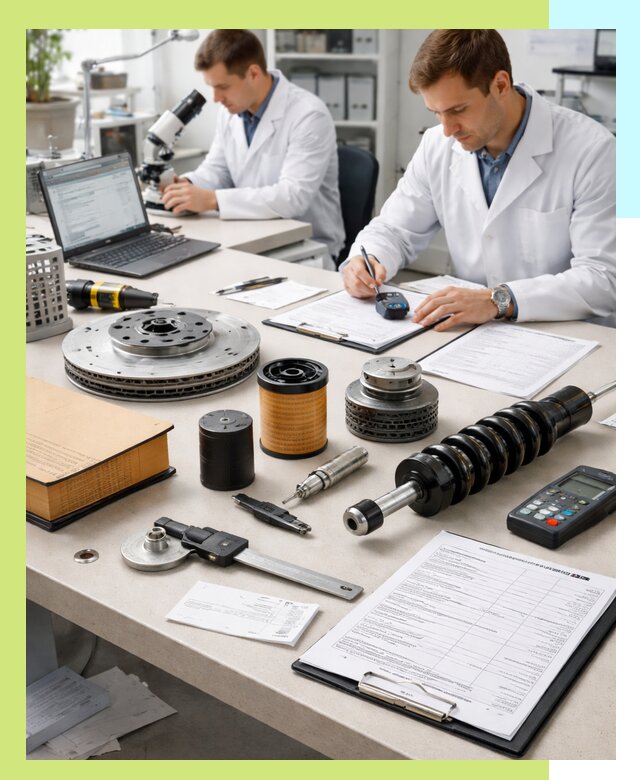 Сертификация автозапчастей и комплектующих в Зеленодольске по ГОСТ