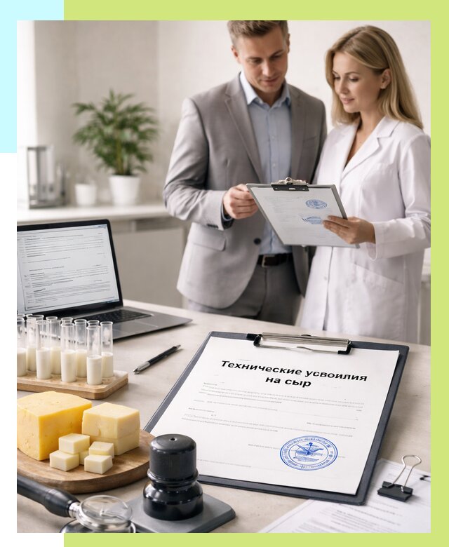 ТУ на сыры в Зеленодольске срочно от 12420 р. — оформление | Алешин-Злн