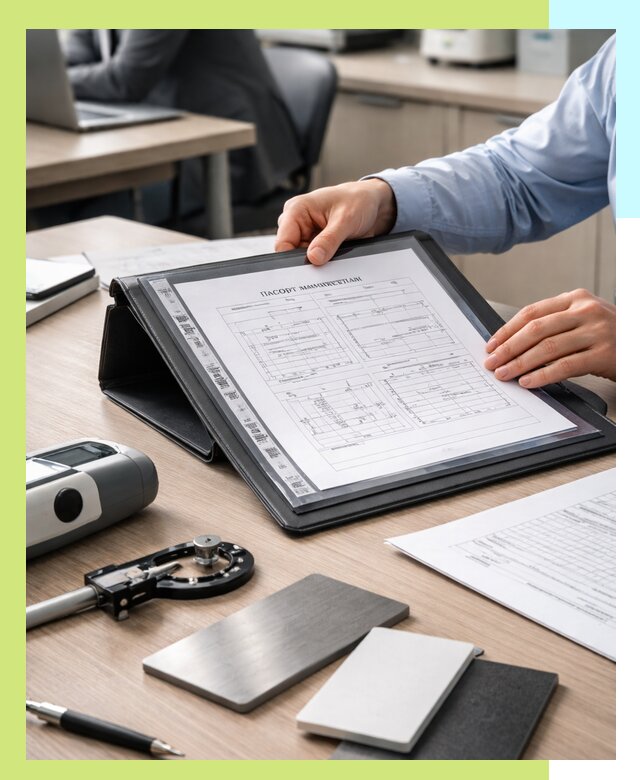 Оформление паспорта материала для продукции в Зеленодольске