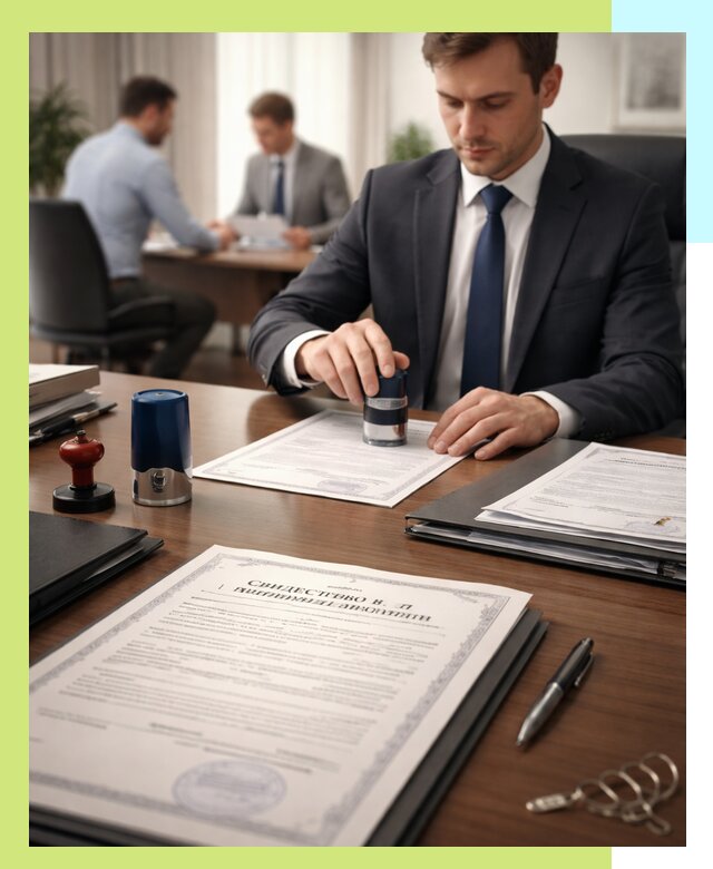 Оформление свидетельства о государственной регистрации в Зеленодольске