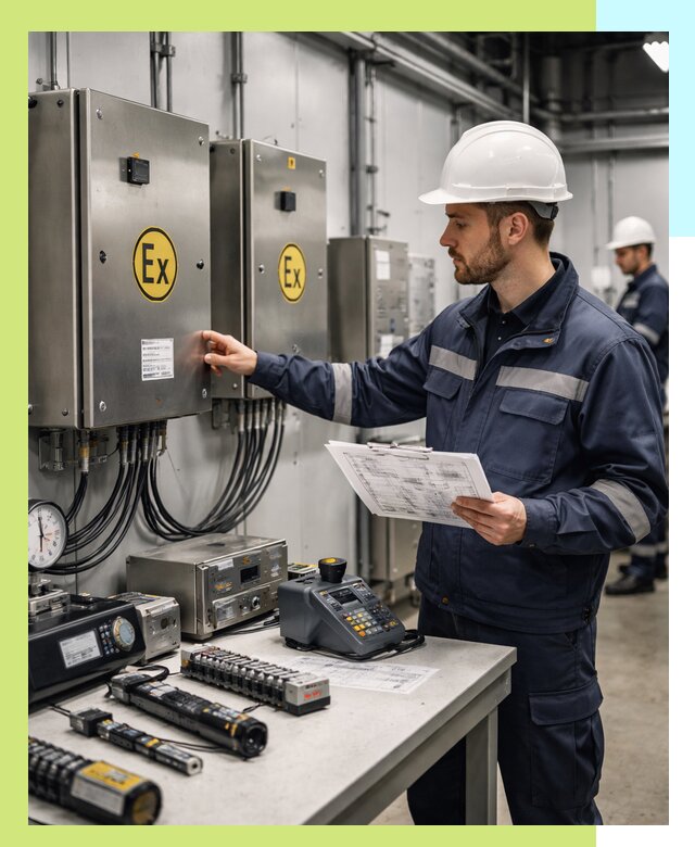 Сертификат взрывозащиты промышленного оборудования в Зеленодольске