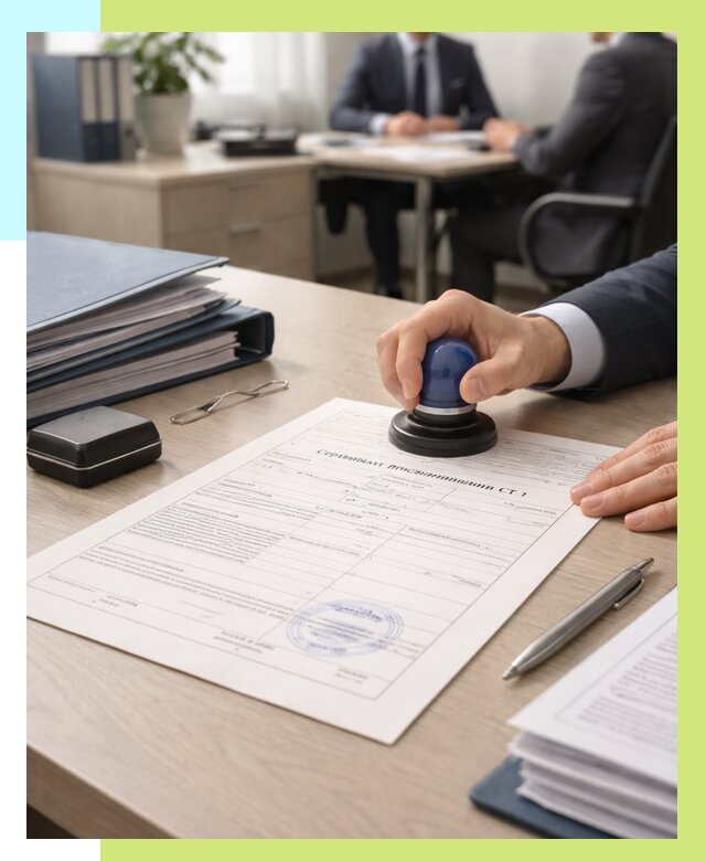 Сертификат происхождения СТ 1 в Зеленодольске от 4658 р. | Алешин-Злн