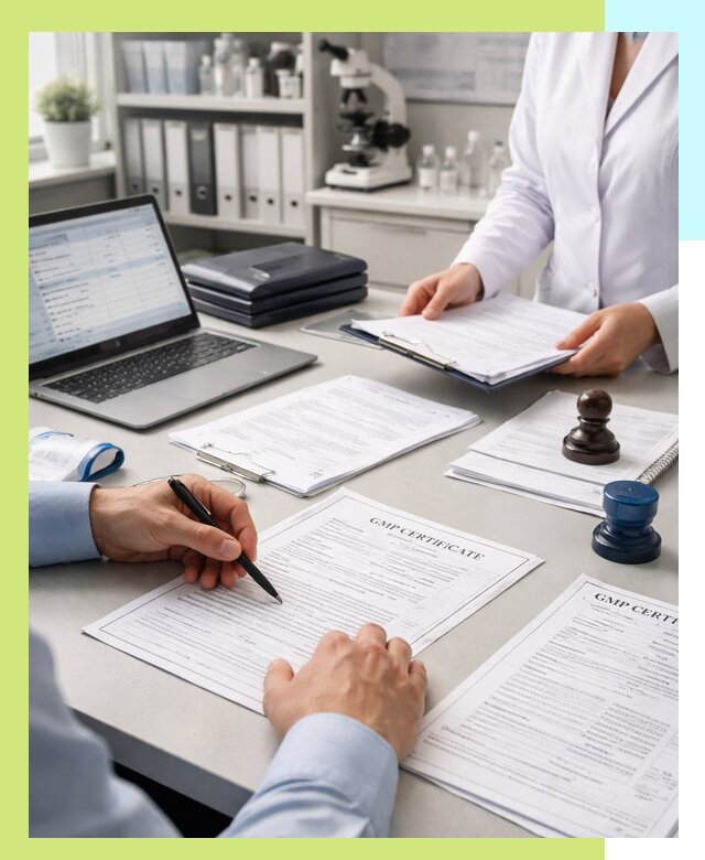 Оформление сертификата GMP в Зеленодольске для фармпроизводства