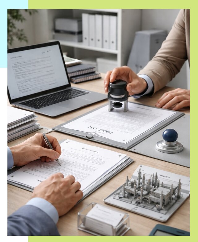 Сертификат ISO 29001 в Зеленодольске под ключ от 77625 р. | Алешин-Злн