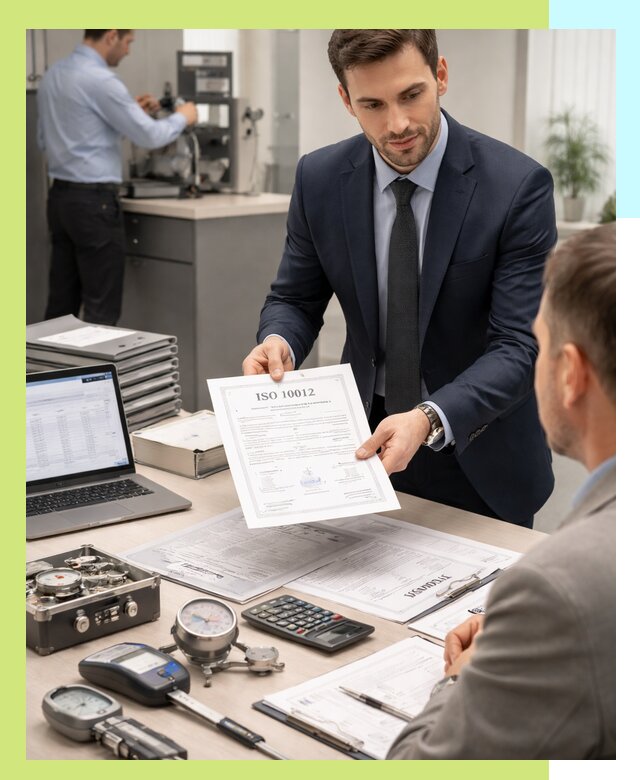Выдача сертификата ISO 10012 по требованиям метрологии в Зеленодольске