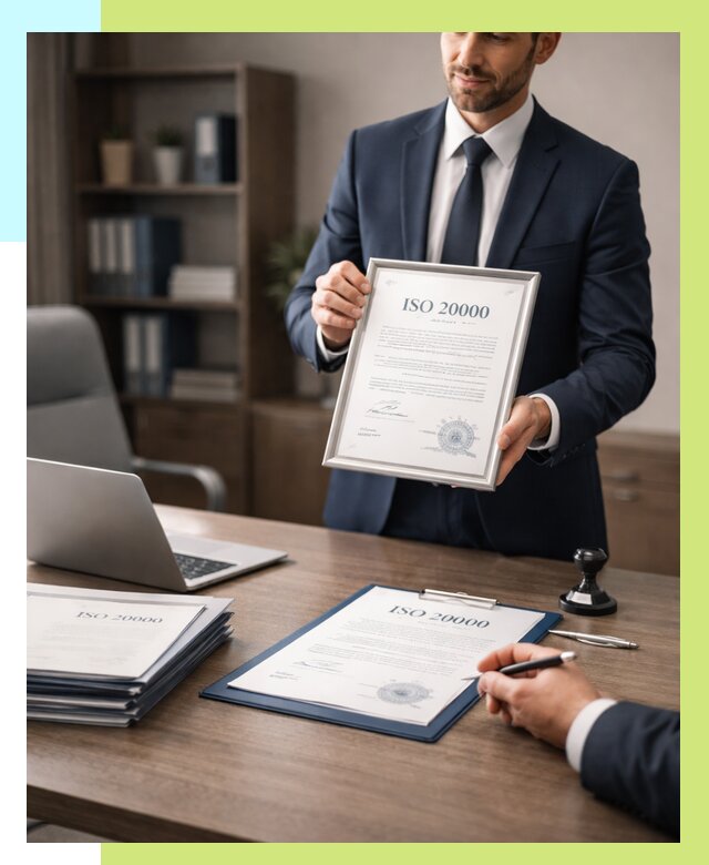 Сертификат ISO 20000 в Зеленодольске под ключ от 124200 р., Алешин-Злн